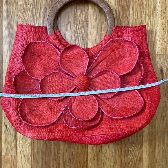 Statement Purse! Handmade in Madagascar! Mar Y Sol - Picture 8 of 9